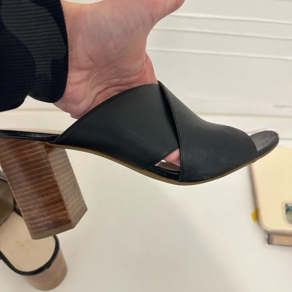 Cole Haan Leather Sandals 4" size 10.5 - Picture 6 of 10